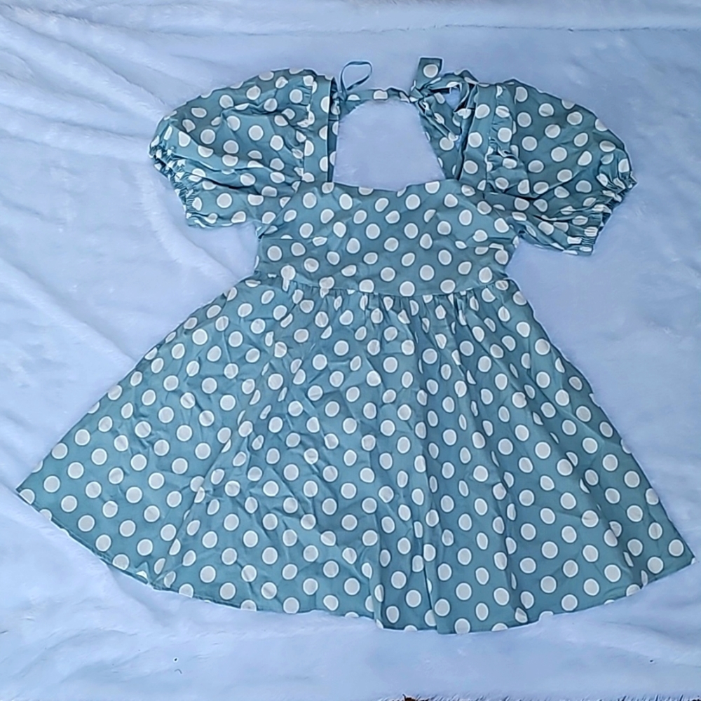MABLE Polka-Dot Womens Dress.Size M